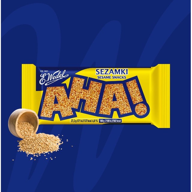 E.Wedel sesame snack 27g (British brand)