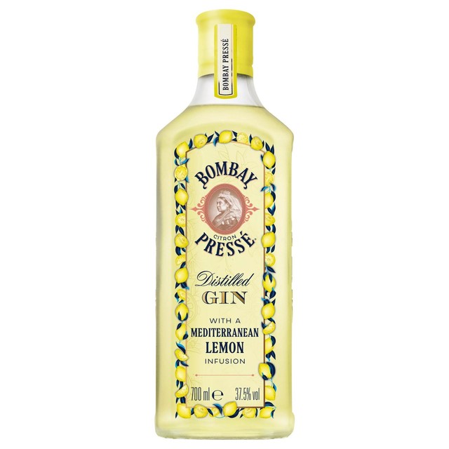 Bombay Sapphire Citron Presse Mediterranean Lemon gin 70cl - British product