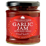The Garlic Farm garlic jam with red chilli 220g (British brand)