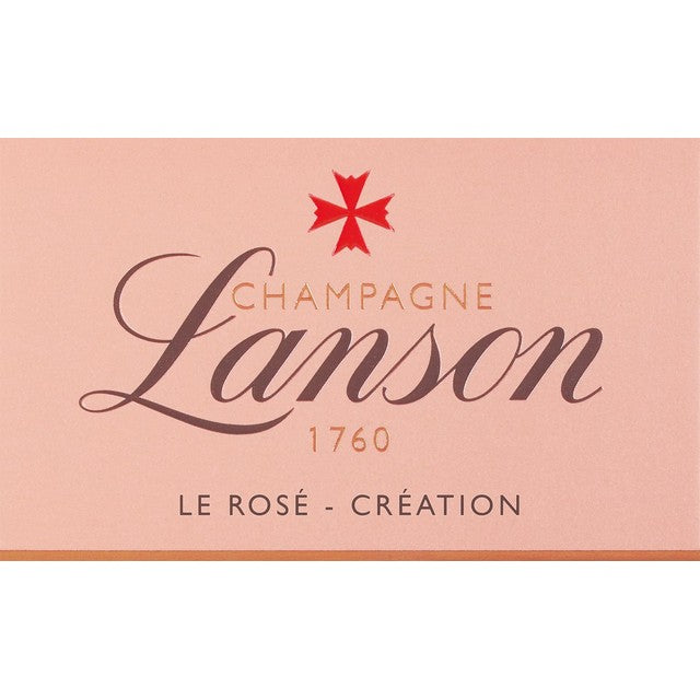 Lanson Le Rosé Label rosé champagne 37.5cl - British product