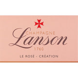 Lanson Le Rosé Label rosé champagne 37.5cl - British product