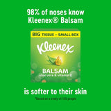 Kleenex Balsam extra large compact pocket tissues, UK version
