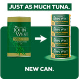 John West tuna chunks in sunflower oil 4 x 125g multipack, UK version