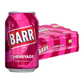 Barr cherry flavoured soft drink 24x330ml - British product