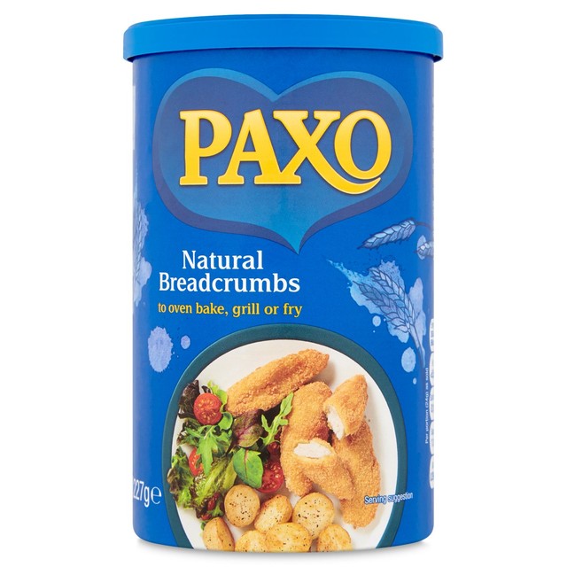 Paxo Natur-Paniermehl 227 g, importiert aus Großbritannien