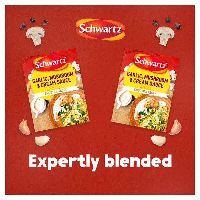 Schwartz garlic and mushroom sauce mix 26g (British brand)
