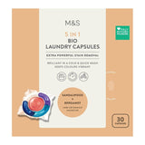 M&S Bio Laundry Capsules 30 Pack, imported from the UK
