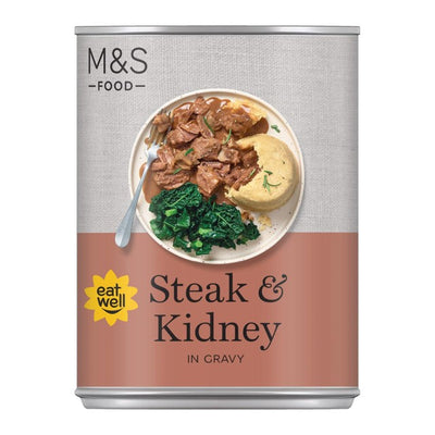 M&S M&S Steak & Kidney Canned Meat Soup 400g- Buy online at McGrocer