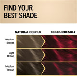 Schwarzkopf permanent hair dye Bright Red 5-92, imported from the UK