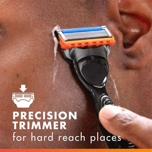 Gillette Fusion5 Power razor blades - British product