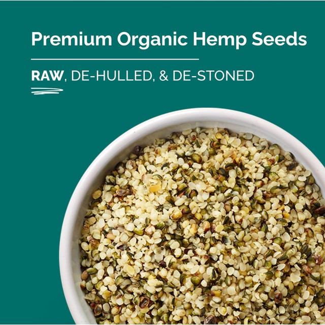 Green Origins Organic Raw Shelled Hemp Seeds 100g, UK version
