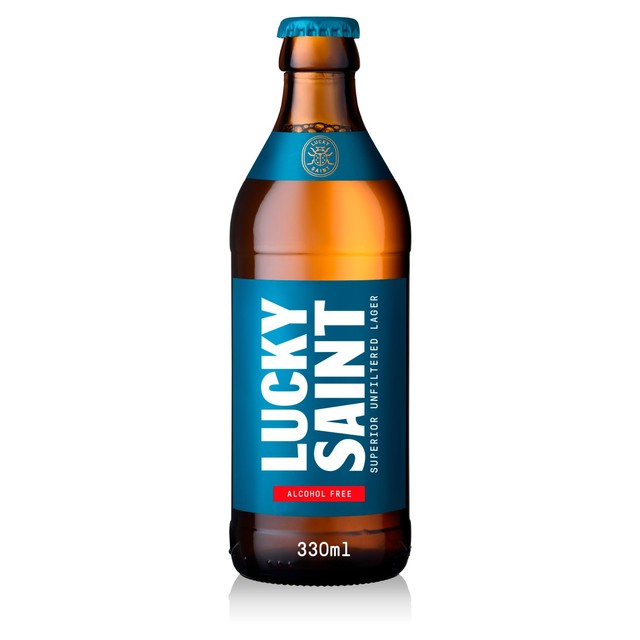 Lucky Saint Lager Alcohol Free 0.5% 330ml UK version