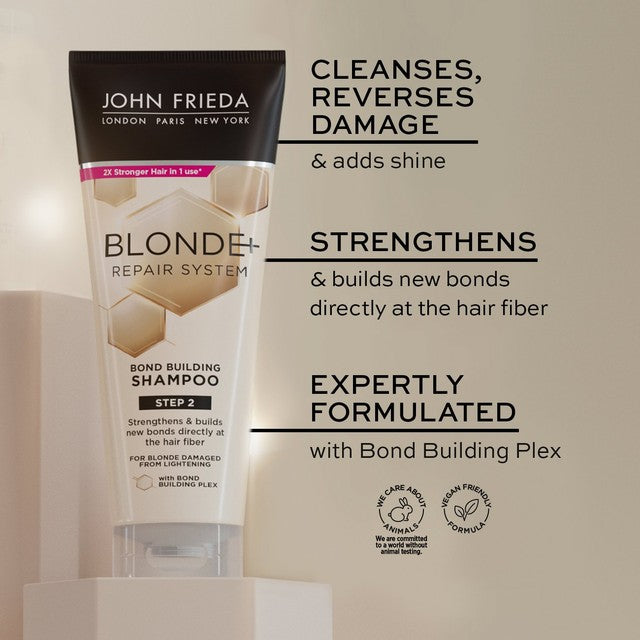 John Frieda Blond Repair System Shampoo 250ml, UK version