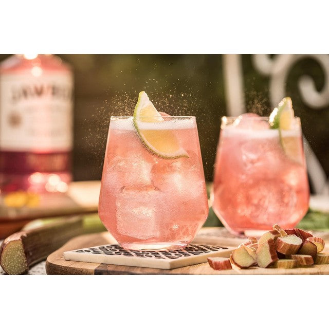 Jawbox rhubarb & ginger gin liqueur 70cl, UK version