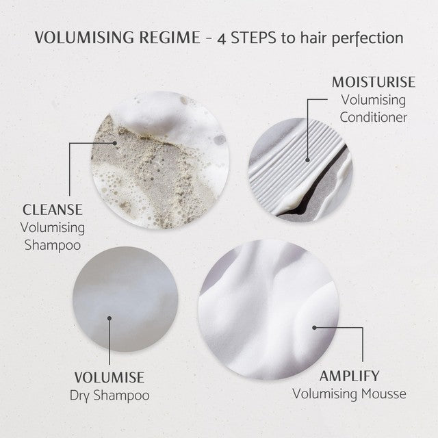 Percy & Reed Discover Va-Va-Volume hair care set, imported from the UK