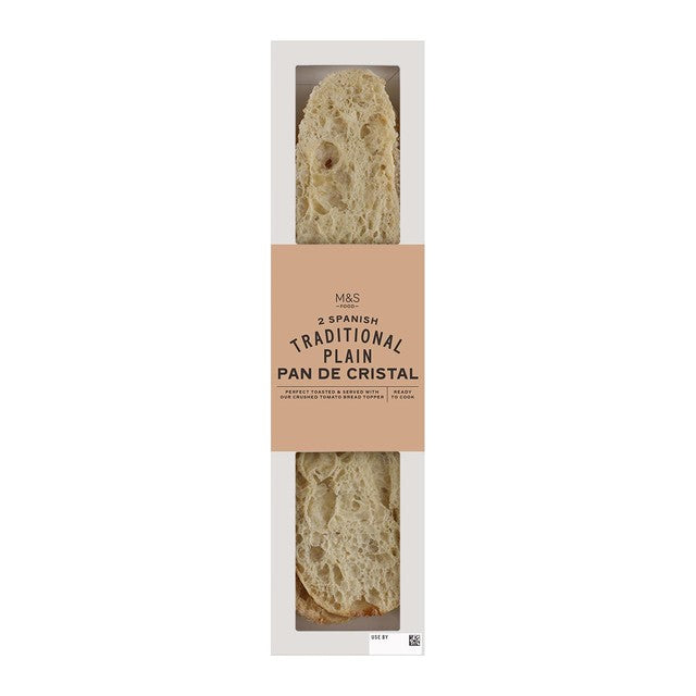 M&S Spanish bread Pan De Cristal 180g, imported from the UK