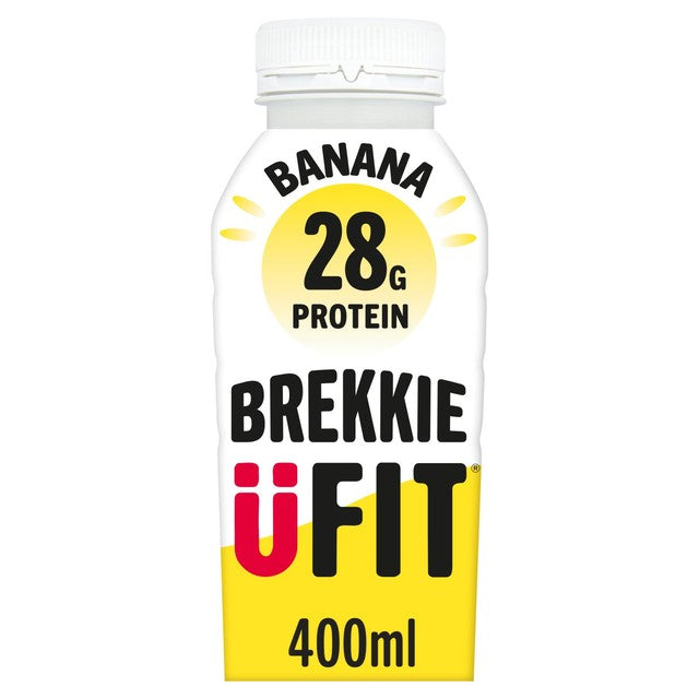 UFIT Brekkie Banana breakfast milkshake 400ml (British brand)