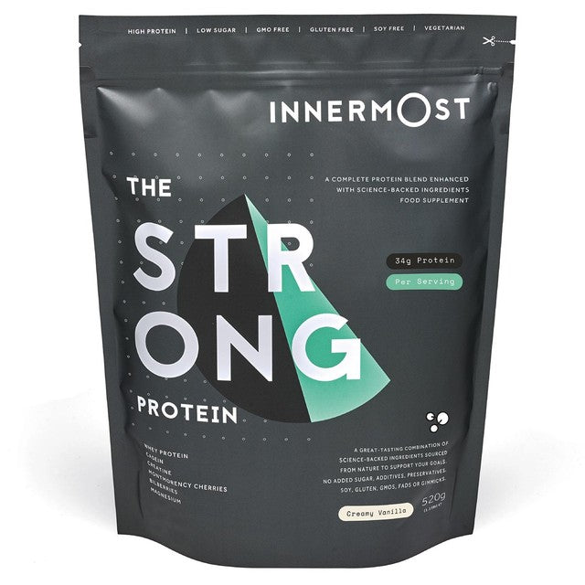 Innermost whey protein powder vanilla 520g, UK version
