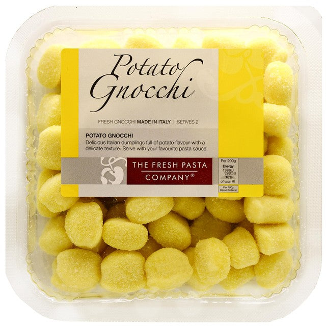 The Fresh Pasta Co potato gnocchi 400g - British product