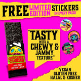 Zombie Snacks fruit bars variety sours multipack (British brand)