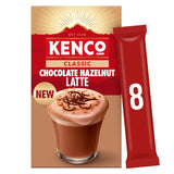 Kenco Hazelnut Latte sachets - British product