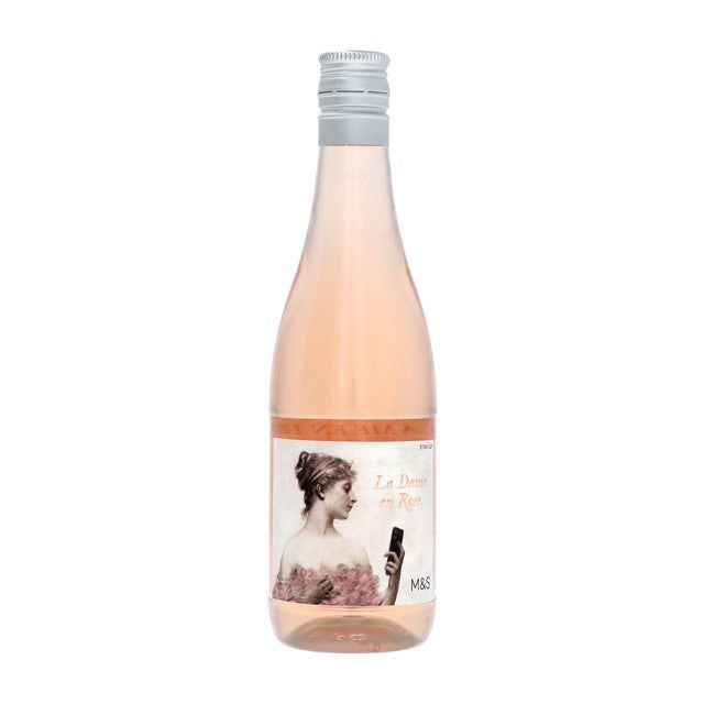 M&S La Dame En Rose rosé wine 250ml, imported from the UK