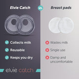 Elvie milk collection cups 2-pack - British product