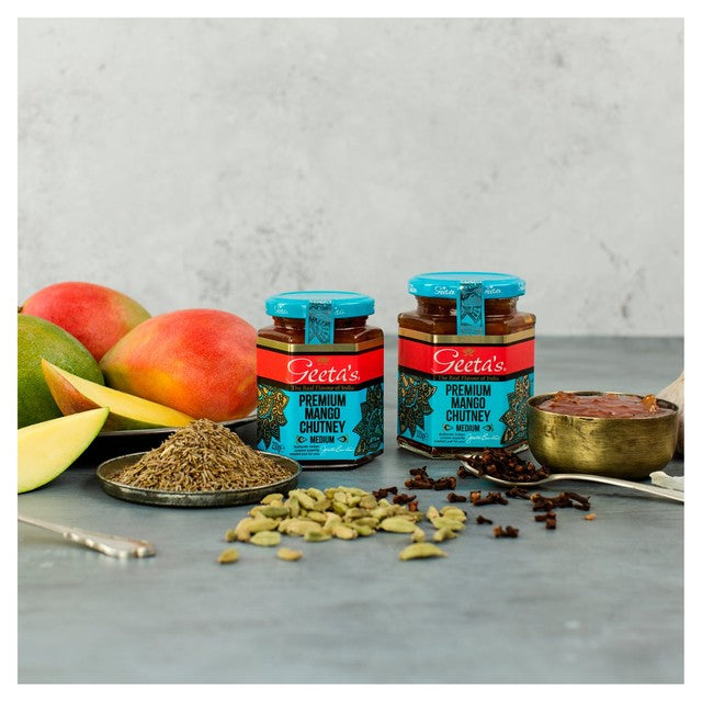 Geeta's Premium Mango Chutney 320g, UK version