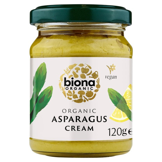 Biona Asparagus Cream 120g - British product