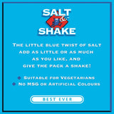 Walkers Salt & Shake crisps multipack 6 per pack (British brand)