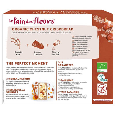 خبز مقرمش Le Pain des Fleurs عضوي بالكستناء 150 جرام من M&S - اشترِ عبر الإنترنت من McGrocer