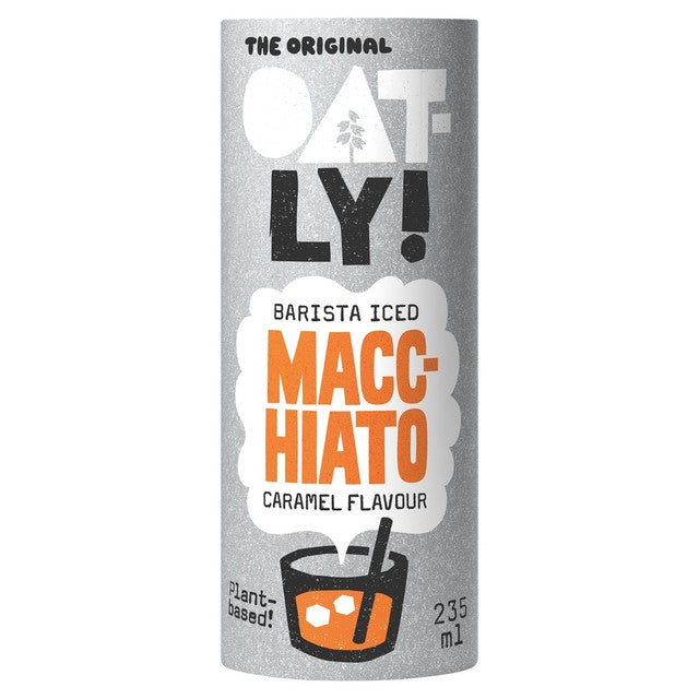 Oatly iced caramel macchiato 235ml - British product