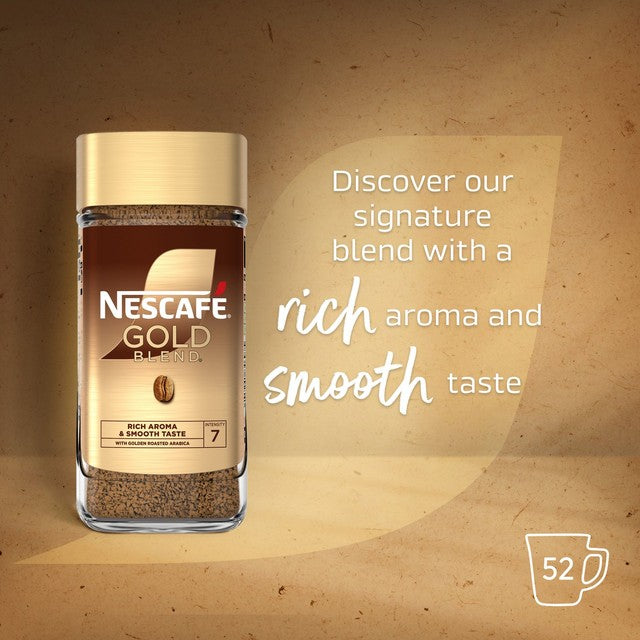 Nescafe Gold Blend instant coffee 95g, imported from the UK