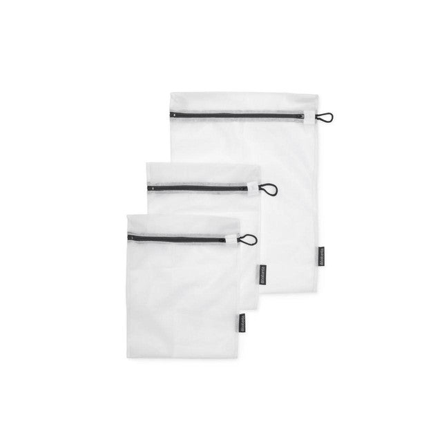 Brabantia white wash bags set of 3 - British product