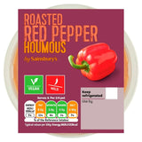 Sainsburys Roasted Red Pepper Houmous 200g