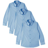 M&S boys shirts blue 9-10 years, imported from the UK