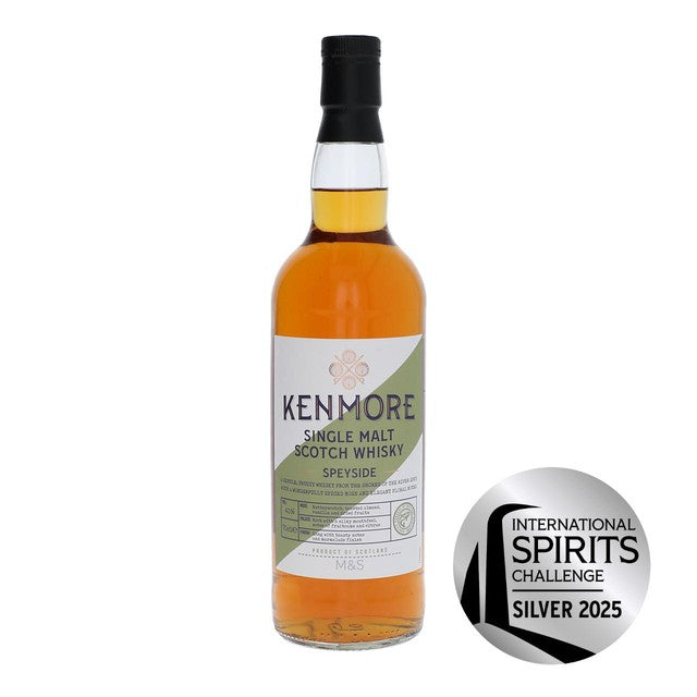 M&S Kenmore Speyside Single Malt Scotch Whisky 70cl, imported from the UK