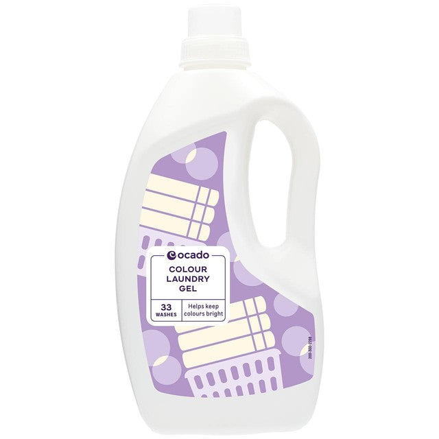 Ocado Colour Laundry Gel 1L, imported from the UK