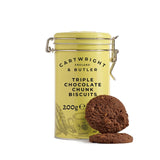 Cartwright & Butler Triple Chocolate Chunk Biscuits 200g - British product
