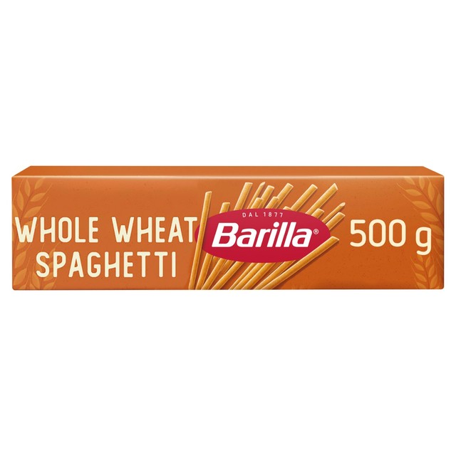 Pâtes spaghetti complètes de blé Barilla 500g - Produit britannique