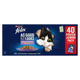 Felix wet cat food favourites selection, imported from the UK