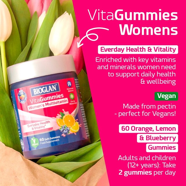 Bioglan women's multivitamin gummies for adults - British product