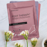 Beauty Pro foot therapy booties with removable toe tips 30g - British product