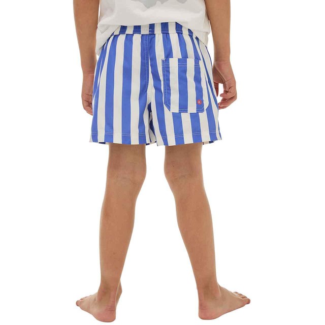 M&S blue swim shorts for ages 3-4, imported from the UK