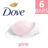 Dove Pink Beauty Bar 6 x 90g - British product