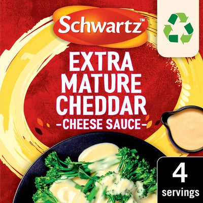 Schwartz Ekstra Moden Cheddar Ostesausmiks 30g