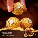Ferrero Rocher milk chocolate hazelnut pralines box 200g - British product