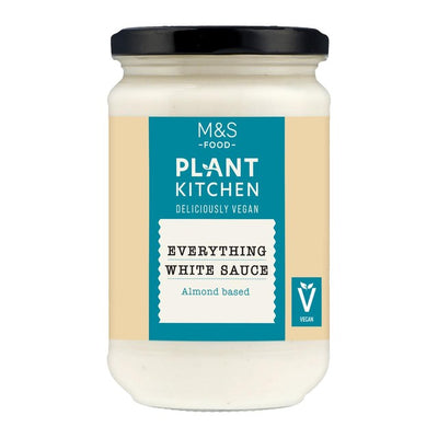 M&S M&S Plant Kitchen Everything White Sauce Vegan Sauce 410g- Buy online at McGrocer