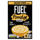 FUEL10K porridge sachets Golden Syrup 10 x 36g - British product