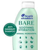 Head & Shoulders Bare Soothing Hydration Shampoo 400ml, UK version